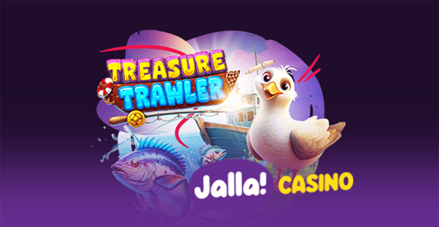 Jalla Casino pakub kõigile enda mängijatele võimaluse võtta 250 tasuta spinni uues Pragmatic Play Treasure Trawler slotikas Uus ja ekslusiivne slotimäng Treasur