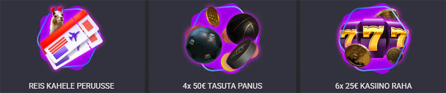 Coolbet - Peruu reisiloosi auhinnad