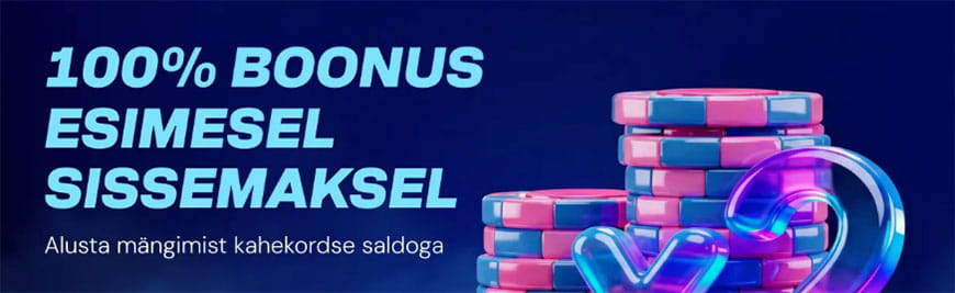Luckybet kasiino tervitusboonus